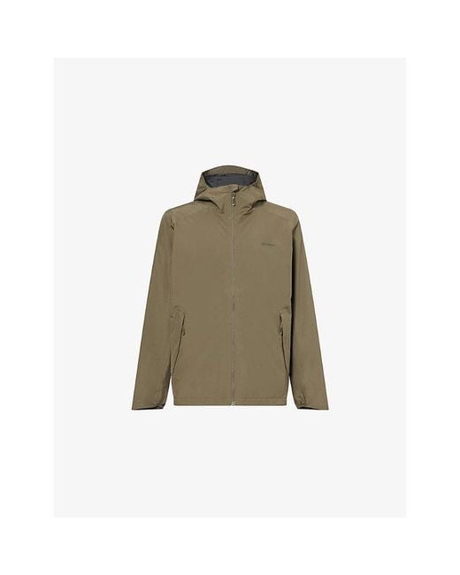 Salomon Green Outscape 2L Windbreaker Jacket for men