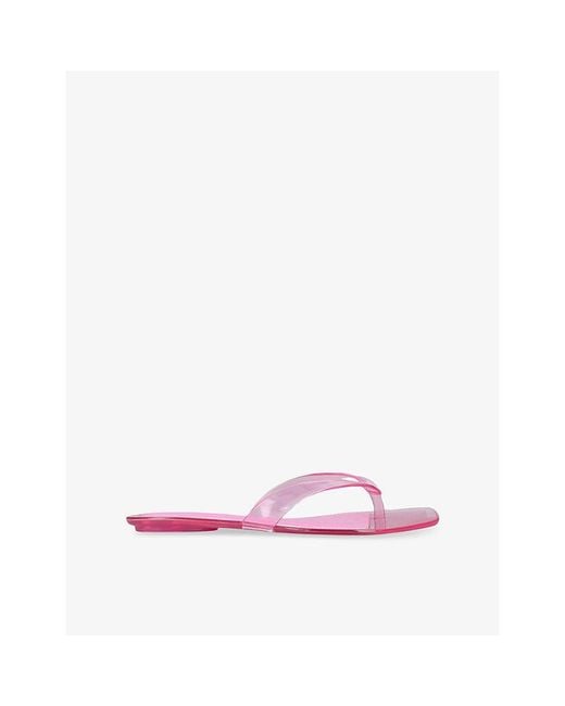 Steve Madden Pink Trella Pvc Sandals