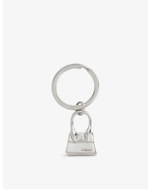 Jacquemus Metallic Le Chiquito Silver-toned Brass Keyring