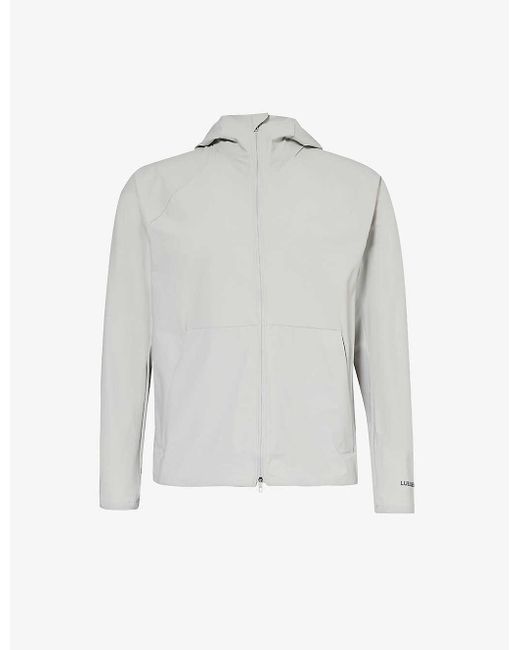 lululemon athletica White Pace Breaker Hooded Stretch Recycled-nylon Jacket Xx for men