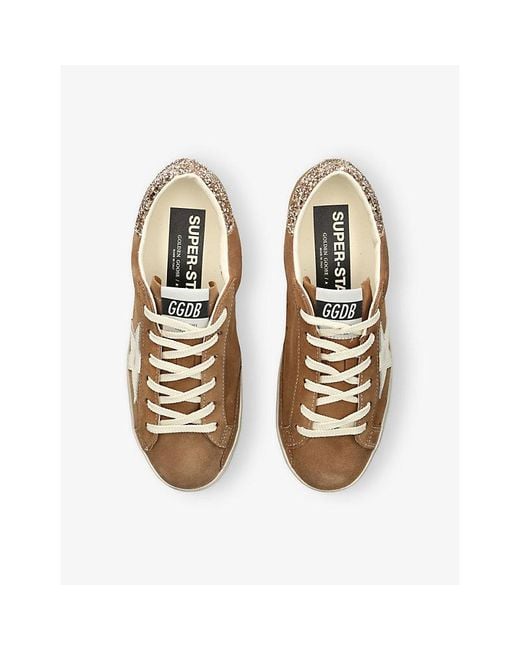 Golden Goose Deluxe Brand Natural Exclusive Super-Star 2 Leather Trainers