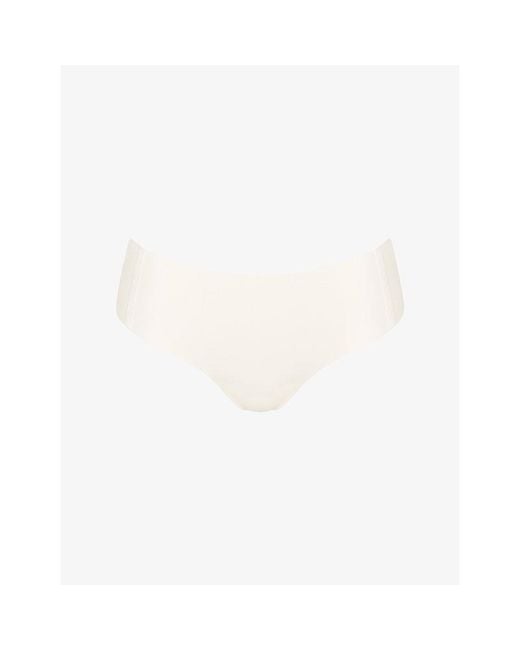 Sloggi White Zero Feel 2.0 Stretch-Jersey Hipster Briefs