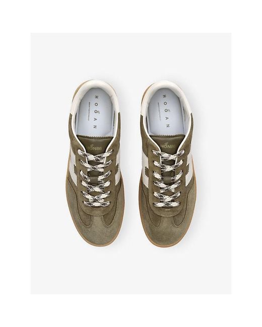 Hogan Natural Cool Suede Trainers for men