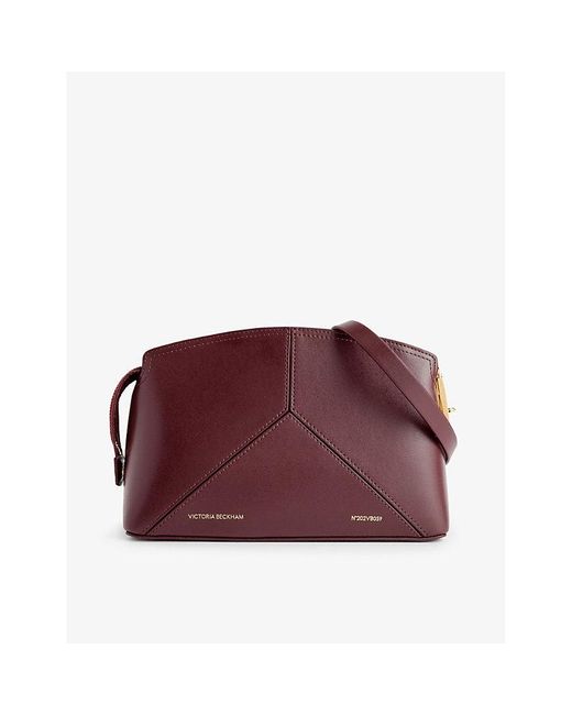 Victoria Beckham Red Small Leather Clutch