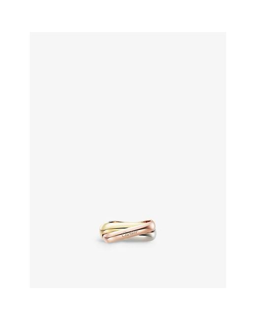 Cartier Metallic Trinity 18Ct, Rose And- Ring