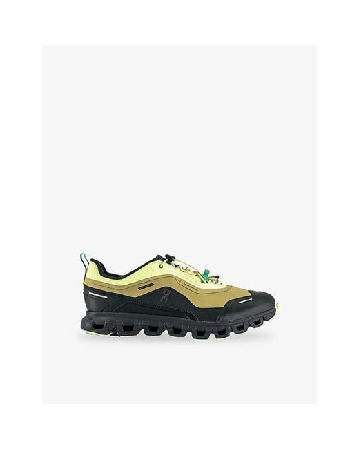 On Shoes Green Cloud 6 Geo Waterproof Woven Trainers for men