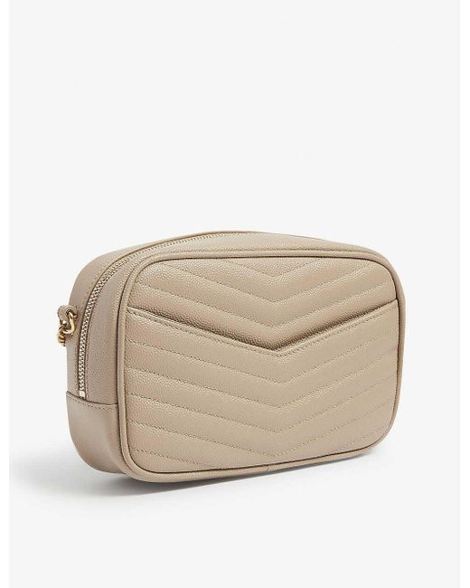 saint laurent lou quilted leather camera bag
