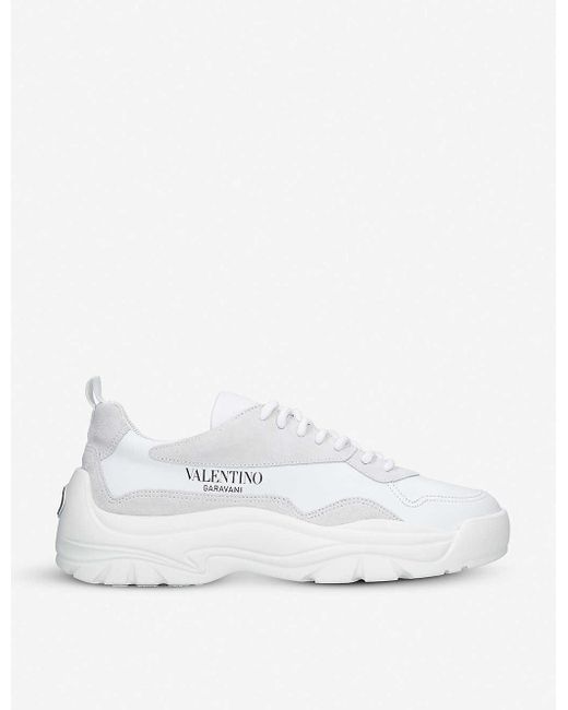 Valentino Garavani Leather Valentino Garavani Gumboy Sneakers in White for  Men - Save 50% - Lyst