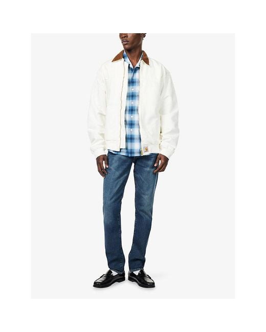 Citizens of Humanity Blue Gage Straight-Leg Cotton-Blend Jeans for men
