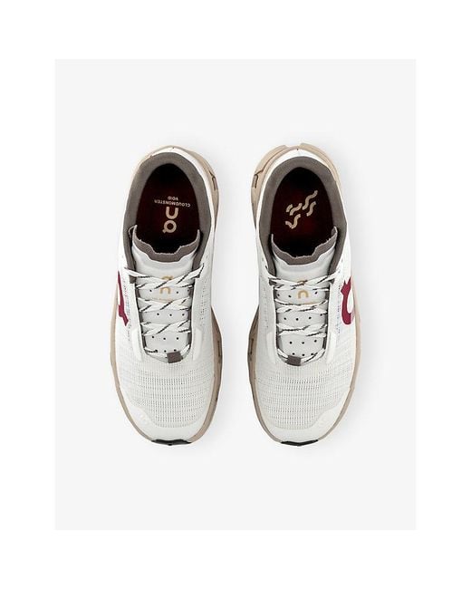 On Shoes White Cloudmster Void Mesh Trainers