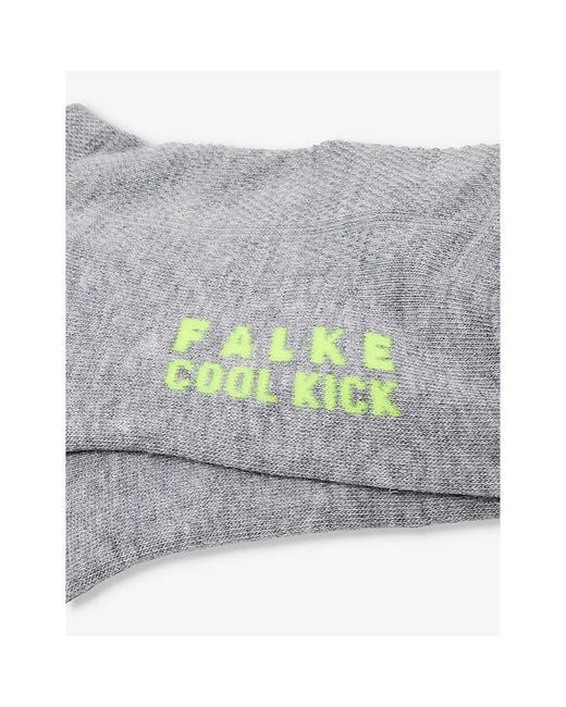 Falke Gray Cool Kick Woven Socks
