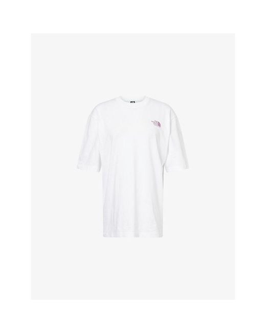 The North Face White Plant & Flora Oversized Cotton-Jersey T-Shirt
