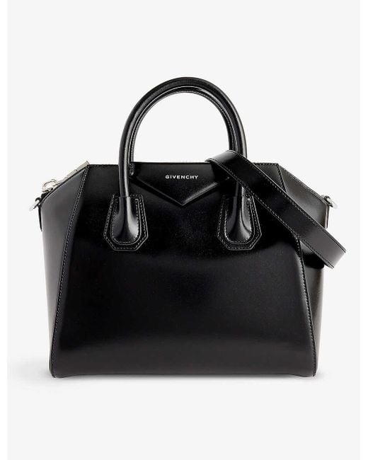Givenchy Black Antigona Small Leather Top-handle Bag