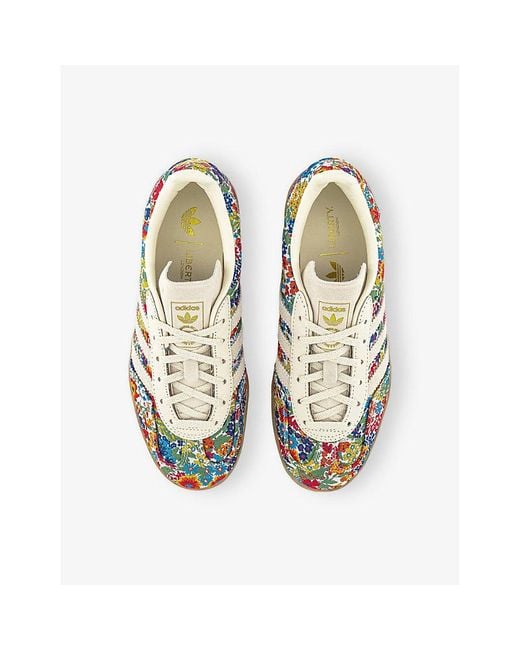 adidas X Liberty London Gazelle Indoor Woven Trainers Lyst