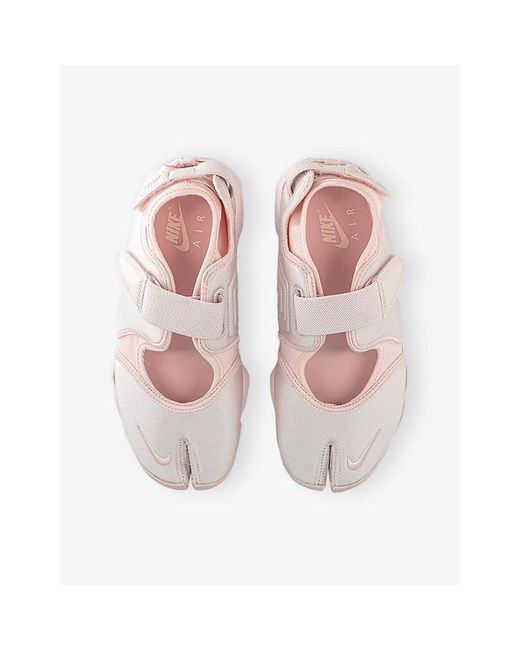 Nike Pink Air Rift Woven Trainers