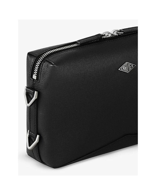 Cartier Black Losange Leather Shoulder Bag