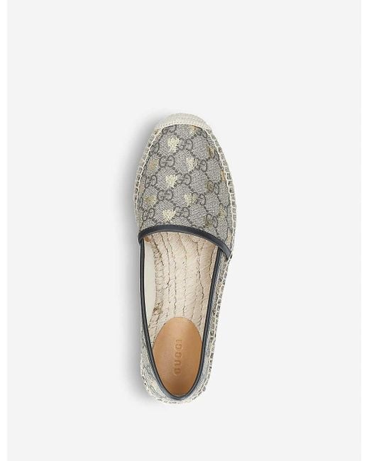 Gucci GG Matelassé Canvas Espadrille in Beige (Natural) - Save 42% - Lyst