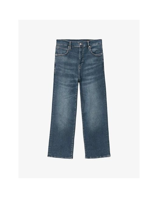 AllSaints Blue Sid Ultra Skinny-Fit Stretch-Denim Jeans for men
