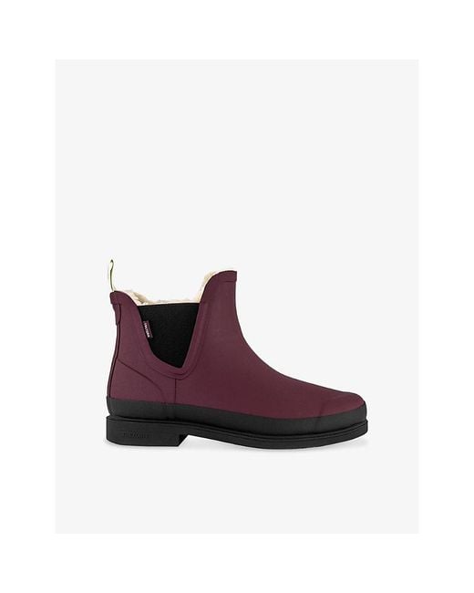 Tretorn Purple Eva W Insulated Rubber Boots