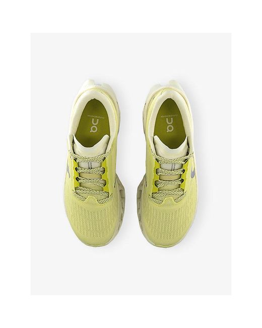 On Shoes Yellow Cloudmster 3 Mesh Trainers