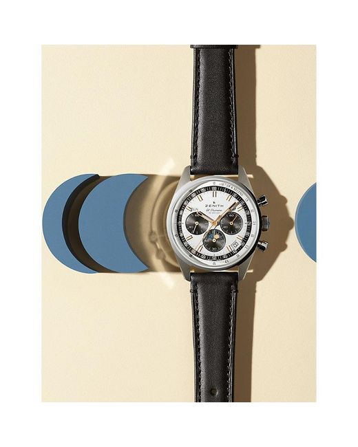 Zenith Black 03.3400.3610/38.c911 Chronomaster Original Triple Calendar Stainless-steel Automatic Watch for men