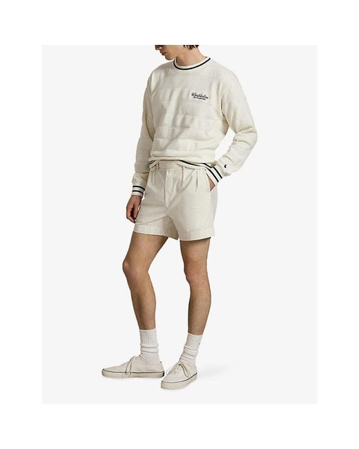Polo Ralph Lauren White X Wimbledon Cotton Knit Jumper for men