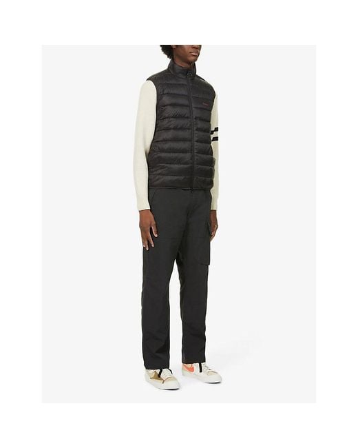Barbour Black Bretby Quilted Shell Gilet for men