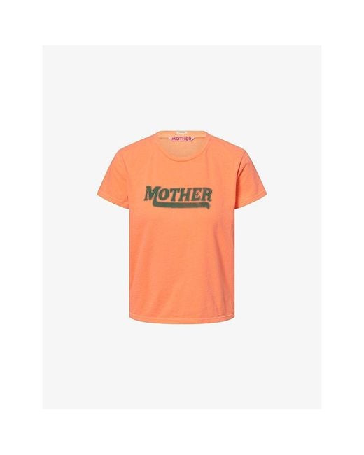 Mother Orange The Lil Goodie Goodie Cotton T-Shirt