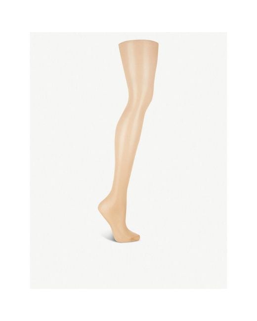 Falke White Seidenglatt 15 Denier Woven Tights