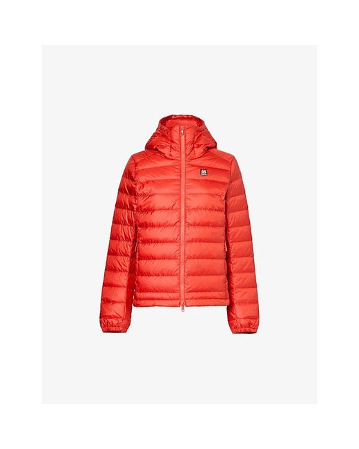 66 North Red Keilir Quilted Shell-down Jacket