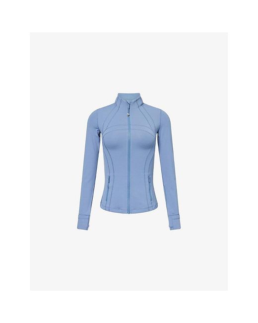 lululemon athletica Blue Define Nulu Stretch-Woven Jacket