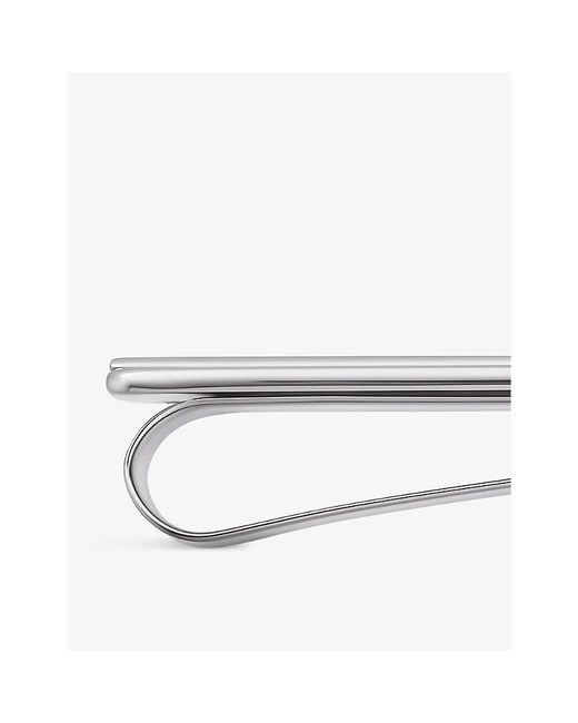 Cartier White Santos De Stainless- And Palladium Tie Clip for men
