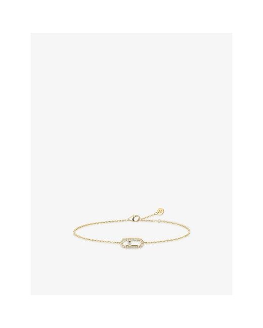 Messika White Care(S) Pavé 18Ct And 0.07Ct Diamond Bracelet