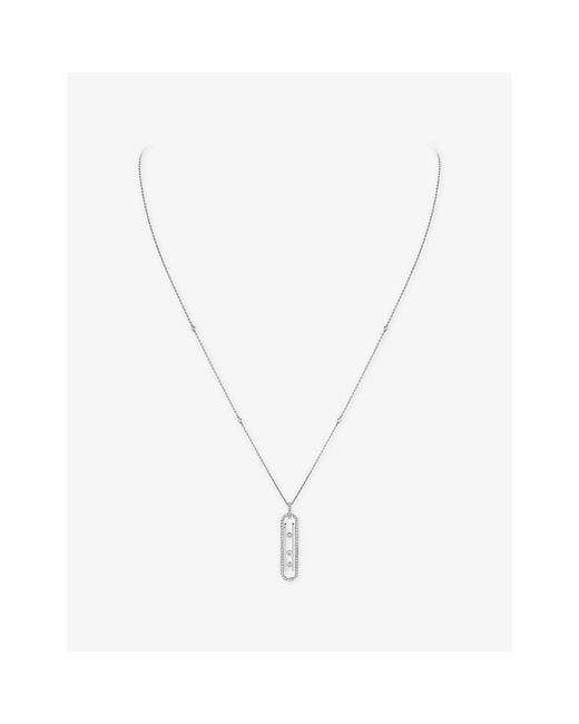 Messika Metallic Move 10Th Small 18Ct And 0.07Ct Diamond Necklace