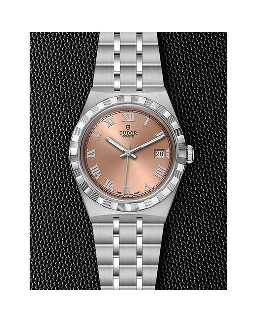 Tudor White M28600-0011 Royal Date Stainless-steel Automatic Watch