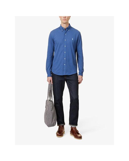 POLO RALPH LAUREN Slim-Fit Cotton-Piqué Polo Shirt for Men