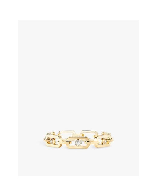 Messika Metallic So Move Xl 18Ct- And 0.39Ct Diamond Bracelet