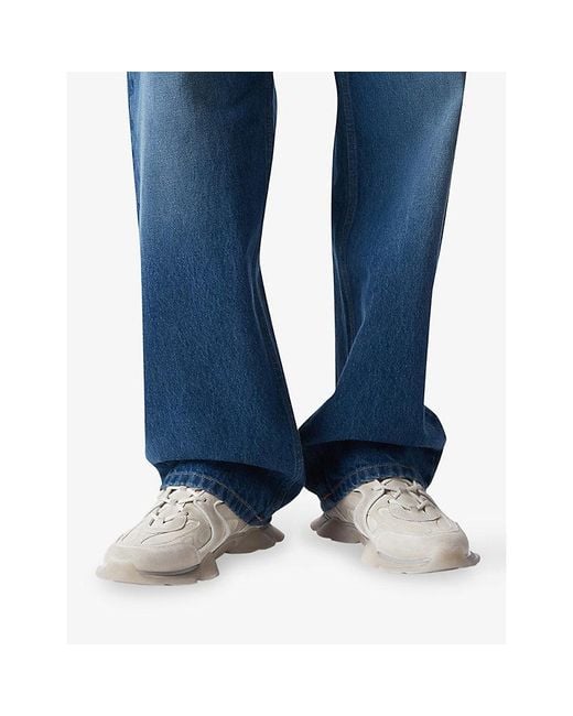 Axel Arigato White Eris Suede Trainers for men