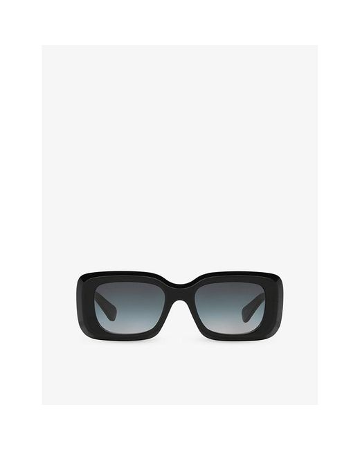 Chloé Black Ch0188s Square-frame Acetate Sunglasses