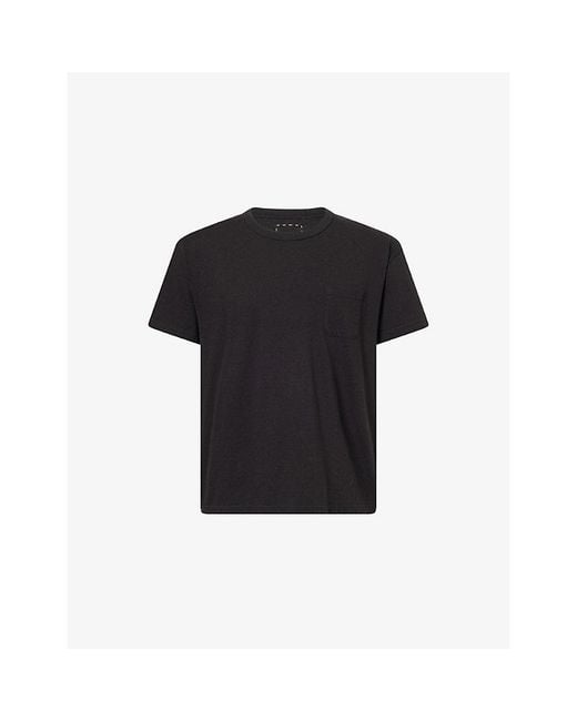 Visvim Black Ultimate Jumbo Ii Cotton-Jersey T-Shirt for men
