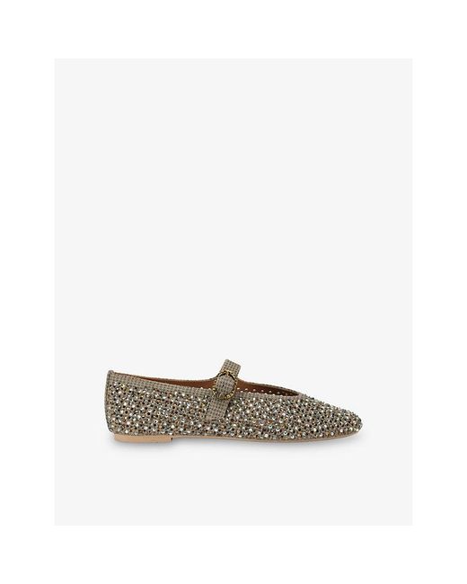 Kurt Geiger Multicolor Mayfair Suede Ballet Flats