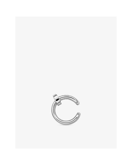 Cartier White Juste Un Clou 18Ct- Earrings