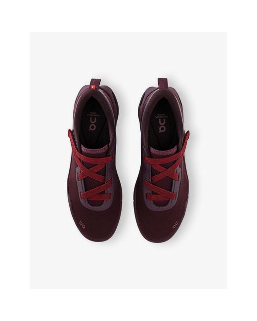 On Shoes Purple X Zendaya Cloudnova Mo Mesh Trainers