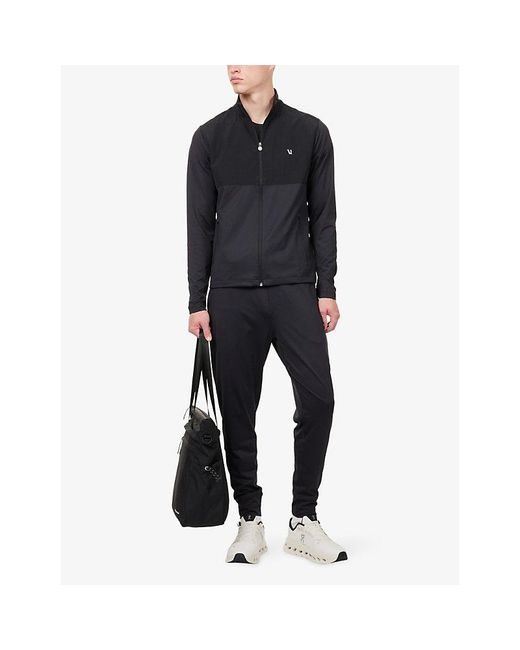 vuori Blue Sunday Element Track Stretch-Woven Track Jacket for men