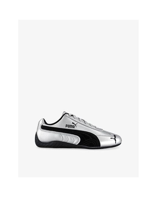 PUMA Black Speedcat Og Leather Trainers for men