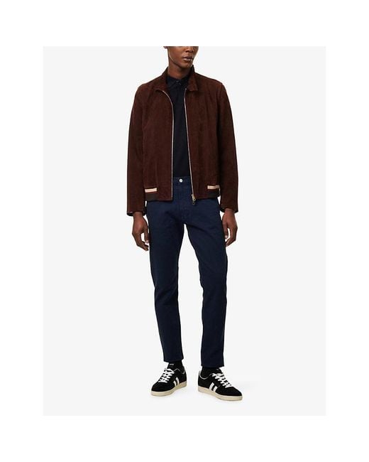 Paul Smith Blue Slim-Fit Tapered-Leg Denim Jeans for men