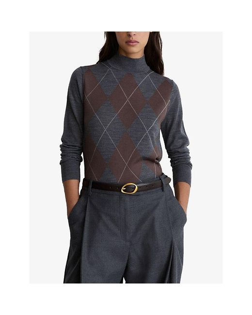 Reiss Black Sammy Leather Belt