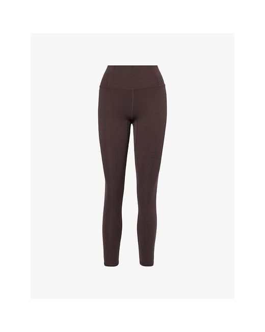 Fp Movement Brown Never Better Full-Length Workout Leggings