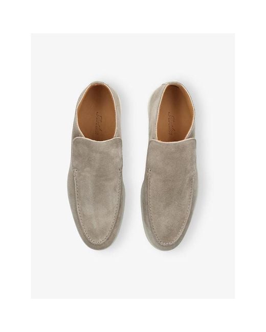 Aurélien Natural City Suede Loafers for men