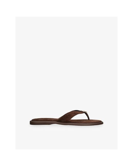 Dolce Vita Brown Jaina Leather Sandals
